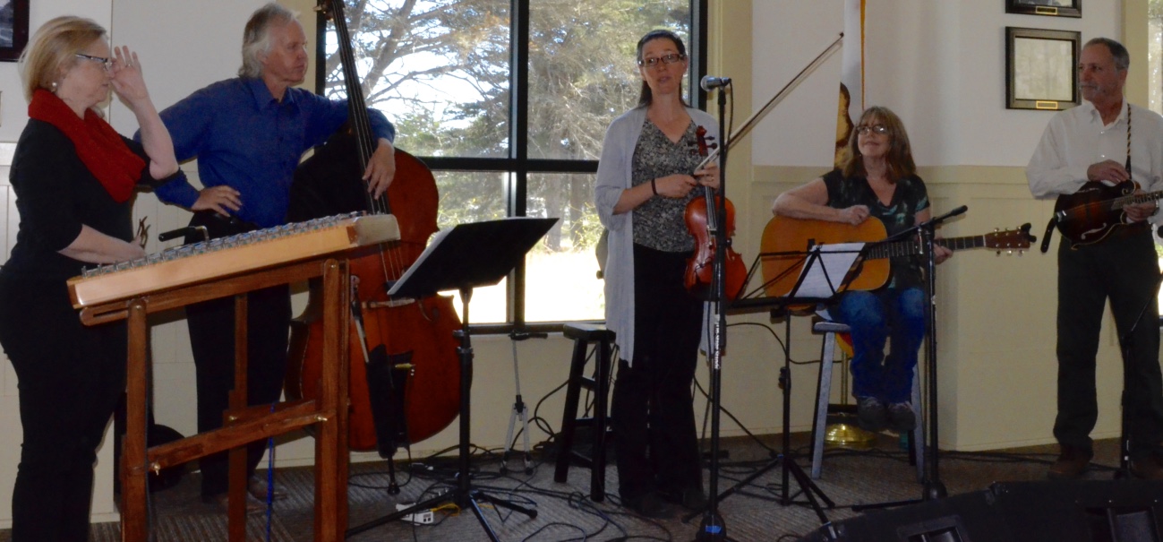 at the marina library